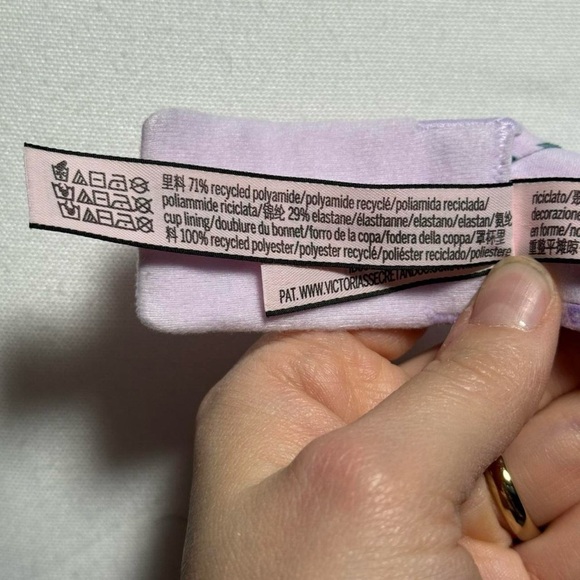 Victoria's Secret Lavender Floral Bra - Picture 8 of 8